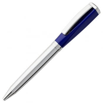 Ручка шариковая Bison, синяя купить с нанесением логотипа оптом на заказ в интернет-магазине Санкт-Петербург