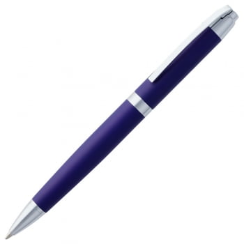 Ручка шариковая Razzo Chrome, синяя купить с нанесением логотипа оптом на заказ в интернет-магазине Санкт-Петербург