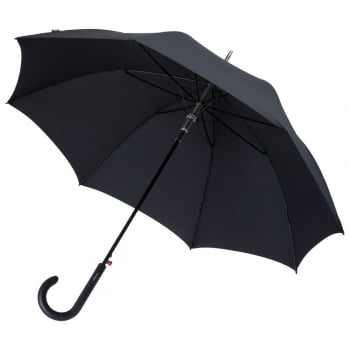 Зонт-трость T.703, черный купить с нанесением логотипа оптом на заказ в интернет-магазине Санкт-Петербург