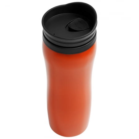 Термостакан Shape, оранжевый купить с нанесением логотипа оптом на заказ в интернет-магазине Санкт-Петербург