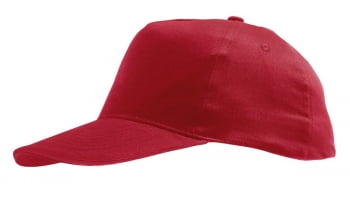 Бейсболка SUNNY, красная купить с нанесением логотипа оптом на заказ в интернет-магазине Санкт-Петербург