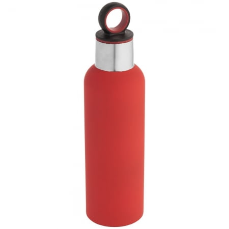 Термобутылка Sherp, красная купить с нанесением логотипа оптом на заказ в интернет-магазине Санкт-Петербург