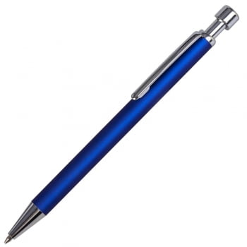 Ручка шариковая Forcer, синяя купить с нанесением логотипа оптом на заказ в интернет-магазине Санкт-Петербург