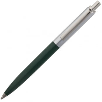 Ручка шариковая Popular, зеленая купить с нанесением логотипа оптом на заказ в интернет-магазине Санкт-Петербург