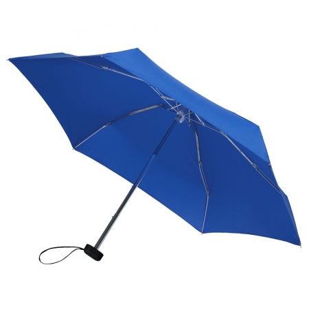 Зонт складной Five, синий купить с нанесением логотипа оптом на заказ в интернет-магазине Санкт-Петербург