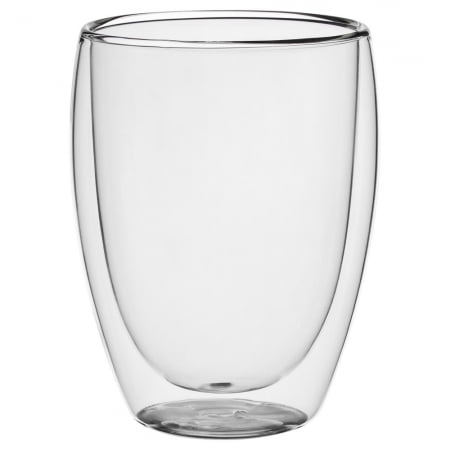 Стакан с двойными стенками Glass Big Bubble, ver.2 купить с нанесением логотипа оптом на заказ в интернет-магазине Санкт-Петербург