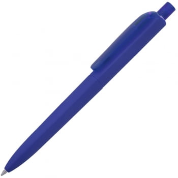 Ручка шариковая Prodir DS8 PRR-Т Soft Touch, синяя купить с нанесением логотипа оптом на заказ в интернет-магазине Санкт-Петербург