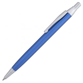 Ручка шариковая Simple, синяя купить с нанесением логотипа оптом на заказ в интернет-магазине Санкт-Петербург