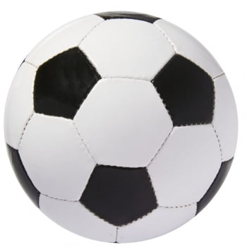 Мяч футбольный Street, бело-черный купить с нанесением логотипа оптом на заказ в интернет-магазине Санкт-Петербург