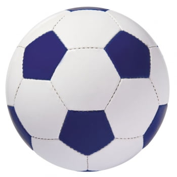 Мяч футбольный Street, бело-темно-синий купить с нанесением логотипа оптом на заказ в интернет-магазине Санкт-Петербург