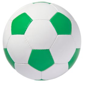 Мяч футбольный Street, бело-зеленый купить оптом с нанесение логотипа в Санкт-Петербурге