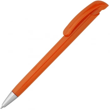 Ручка шариковая Bonita, оранжевая купить с нанесением логотипа оптом на заказ в интернет-магазине Санкт-Петербург