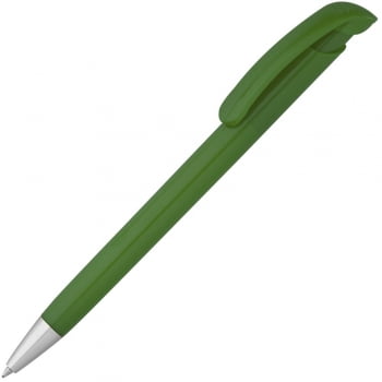 Ручка шариковая Bonita, зеленая купить с нанесением логотипа оптом на заказ в интернет-магазине Санкт-Петербург