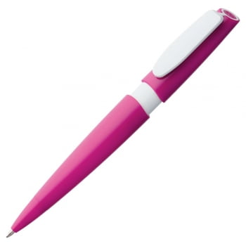 Ручка шариковая Calypso, розовая купить с нанесением логотипа оптом на заказ в интернет-магазине Санкт-Петербург