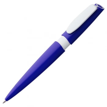 Ручка шариковая Calypso, синяя купить с нанесением логотипа оптом на заказ в интернет-магазине Санкт-Петербург