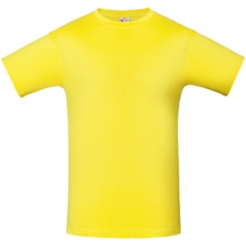 Футболка T-Bolka 160, темно-желтая купить с нанесением логотипа оптом на заказ в интернет-магазине Санкт-Петербург