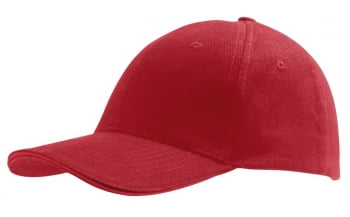 Бейсболка BUFFALO, красная купить с нанесением логотипа оптом на заказ в интернет-магазине Санкт-Петербург