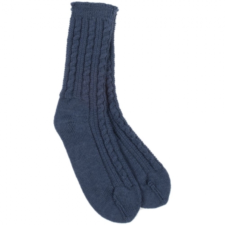 Носки Keep Feet, синие купить с нанесением логотипа оптом на заказ в интернет-магазине Санкт-Петербург