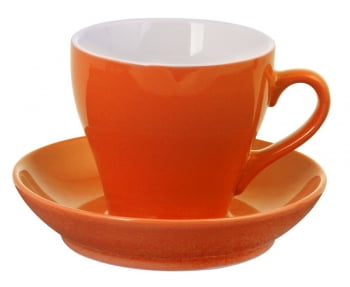Чайная пара Tulip, оранжевая купить с нанесением логотипа оптом на заказ в интернет-магазине Санкт-Петербург