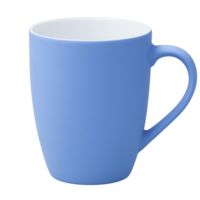 Кружка Best Morning c покрытием софт-тач, голубая купить с нанесением логотипа оптом на заказ в интернет-магазине Санкт-Петербург