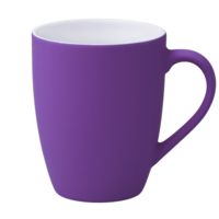 Кружка Best Morning c покрытием софт-тач, фиолетовая купить с нанесением логотипа оптом на заказ в интернет-магазине Санкт-Петербург