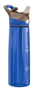 Спортивная бутылка для воды Addison, синяя купить с нанесением логотипа оптом на заказ в интернет-магазине Санкт-Петербург
