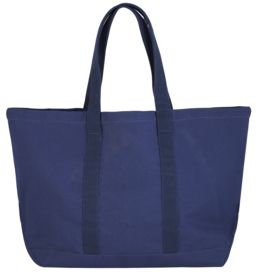 Повседневная сумка для покупок Fort Greene, синяя купить оптом с нанесение логотипа в Санкт-Петербурге