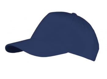 Бейсболка LONG BEACH, темно-синяя купить с нанесением логотипа оптом на заказ в интернет-магазине Санкт-Петербург