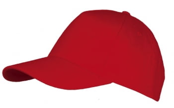 Бейсболка LONG BEACH, красная купить с нанесением логотипа оптом на заказ в интернет-магазине Санкт-Петербург
