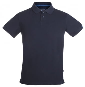 Рубашка поло мужская AVON, темно-синяя купить с нанесением логотипа оптом на заказ в интернет-магазине Санкт-Петербург