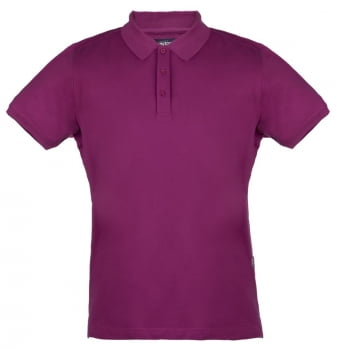 Рубашка поло стретч мужская EAGLE, лиловая купить с нанесением логотипа оптом на заказ в интернет-магазине Санкт-Петербург