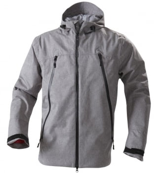 Куртка мужская JACKSON, серый меланж купить с нанесением логотипа оптом на заказ в интернет-магазине Санкт-Петербург
