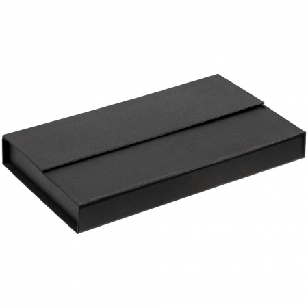 Коробка Triplet, черная купить с нанесением логотипа оптом на заказ в интернет-магазине Санкт-Петербург