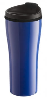 Термостакан Maybole, синий купить с нанесением логотипа оптом на заказ в интернет-магазине Санкт-Петербург