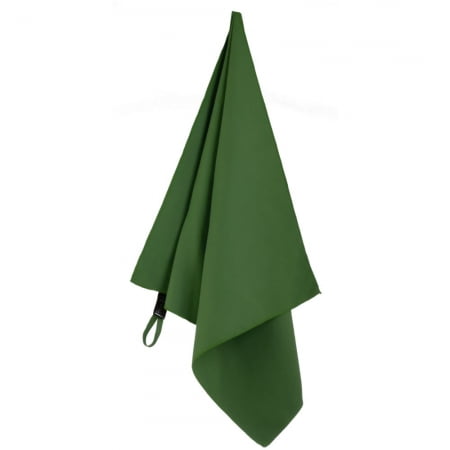 Полотенце Atoll Medium, темно-зеленое купить с нанесением логотипа оптом на заказ в интернет-магазине Санкт-Петербург