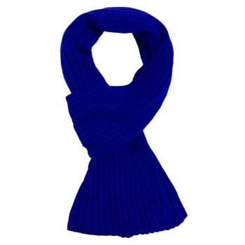 Шарф Stripes, ярко-синий купить с нанесением логотипа оптом на заказ в интернет-магазине Санкт-Петербург