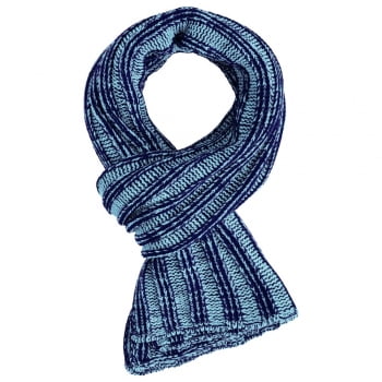 Шарф Chain Multi, сине-голубой купить с нанесением логотипа оптом на заказ в интернет-магазине Санкт-Петербург