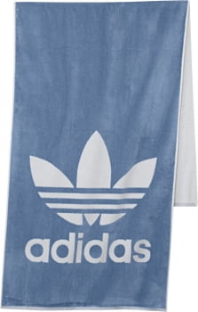 Полотенце Adicolor, синее купить с нанесением логотипа оптом на заказ в интернет-магазине Санкт-Петербург