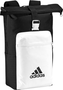 Рюкзак Athletics Core, черный с белым купить с нанесением логотипа оптом на заказ в интернет-магазине Санкт-Петербург