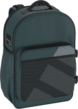 Рюкзак EQT Classic, темно-зеленый купить с нанесением логотипа оптом на заказ в интернет-магазине Санкт-Петербург