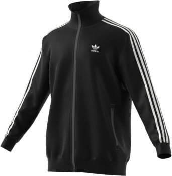 Куртка тренировочная Franz Beckenbauer, черная купить с нанесением логотипа оптом на заказ в интернет-магазине Санкт-Петербург