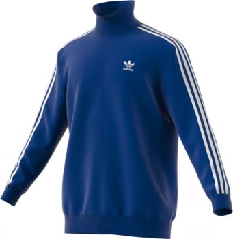 Куртка тренировочная Franz Beckenbauer, синяя купить с нанесением логотипа оптом на заказ в интернет-магазине Санкт-Петербург