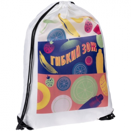 Рюкзак «Гибкий ЗОЖ» купить с нанесением логотипа оптом на заказ в интернет-магазине Санкт-Петербург