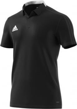 Рубашка-поло Condivo 18 Polo, черная купить с нанесением логотипа оптом на заказ в интернет-магазине Санкт-Петербург