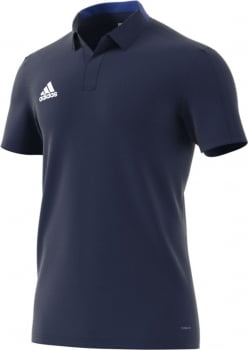 Рубашка-поло Condivo 18 Polo, темно-синяя купить с нанесением логотипа оптом на заказ в интернет-магазине Санкт-Петербург