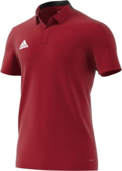 Рубашка-поло Condivo 18 Polo, красная купить с нанесением логотипа оптом на заказ в интернет-магазине Санкт-Петербург