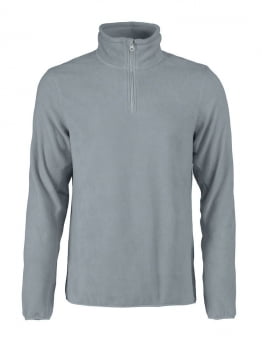 Куртка флисовая мужская Frontflip серая купить с нанесением логотипа оптом на заказ в интернет-магазине Санкт-Петербург