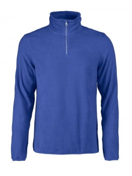 Куртка флисовая мужская Frontflip синяя купить с нанесением логотипа оптом на заказ в интернет-магазине Санкт-Петербург