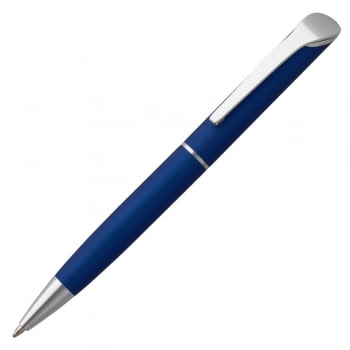 Ручка шариковая Glide, синяя купить с нанесением логотипа оптом на заказ в интернет-магазине Санкт-Петербург