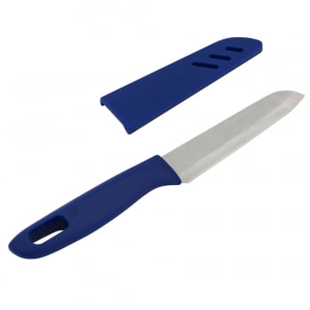 Нож кухонный Aztec, синий купить с нанесением логотипа оптом на заказ в интернет-магазине Санкт-Петербург